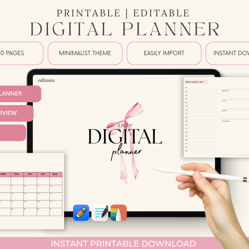 2027 digital planner