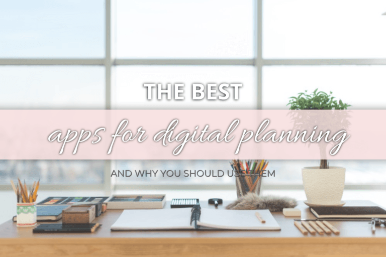 The Best Digital Planning Apps for Beginners